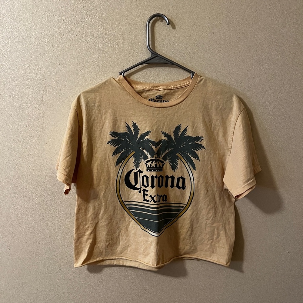 Corona Extra Yellow Graphic T-Shirt